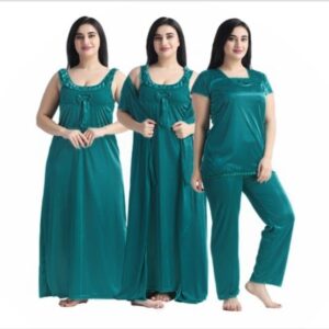 4 Part New Model Night Dress Tore