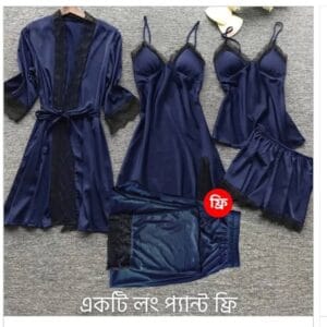 5 part best quality nighty dress