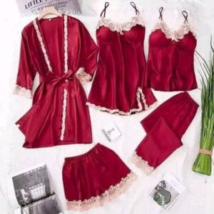 5 part best quality nighty dress