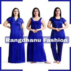 4 Part New Model Night Dress