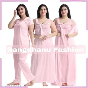 4 Part New Model Night Dress