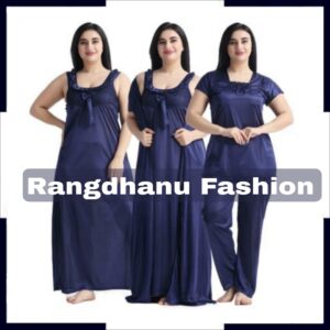 4 Part New Model Night Dress